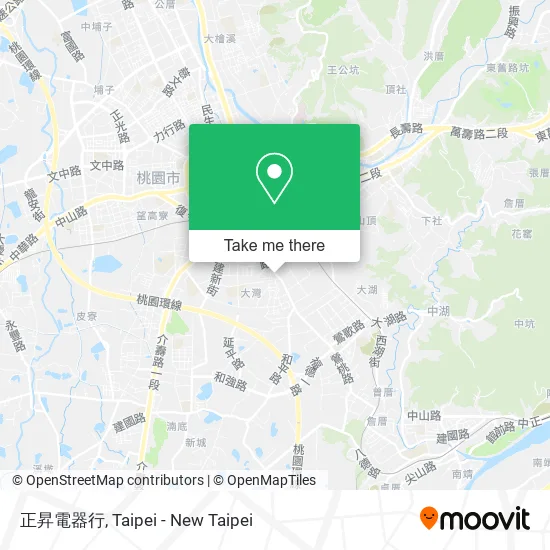 正昇電器行 map