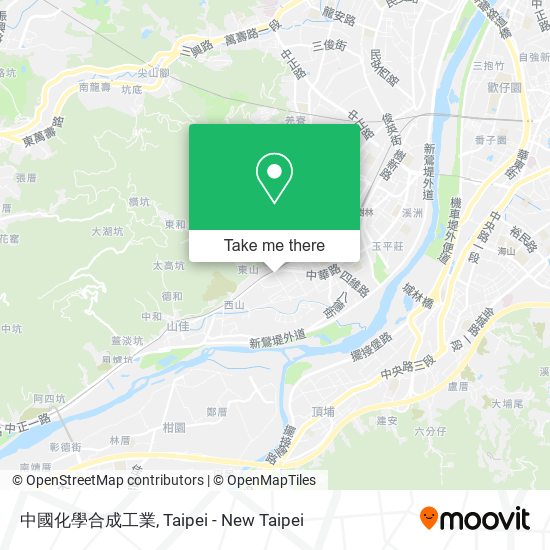 中國化學合成工業 map