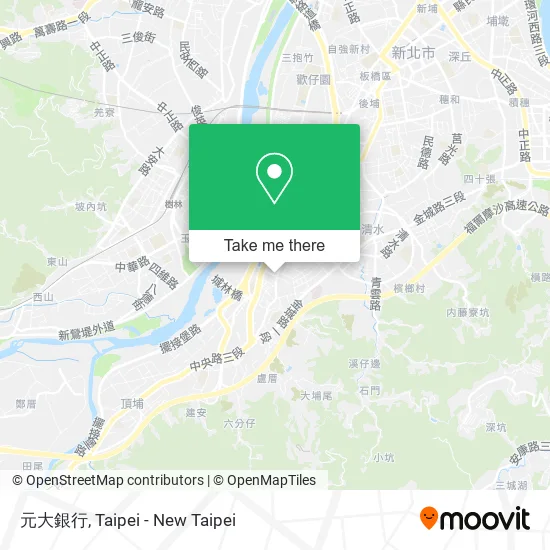元大銀行 map