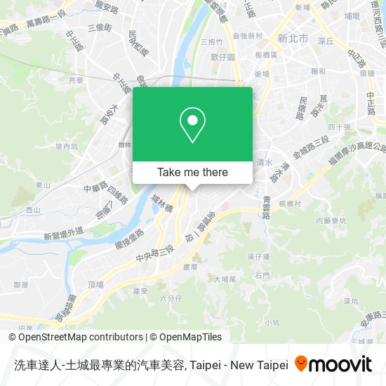 洗車達人-土城最專業的汽車美容地圖