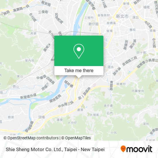 Shie Sheng Motor Co. Ltd. map