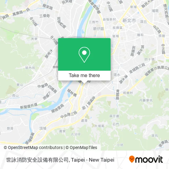 世詠消防安全設備有限公司 map