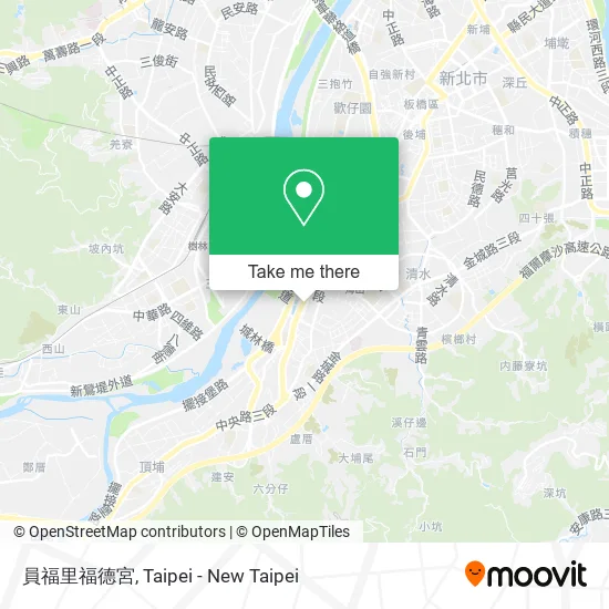 員福里福德宮 map