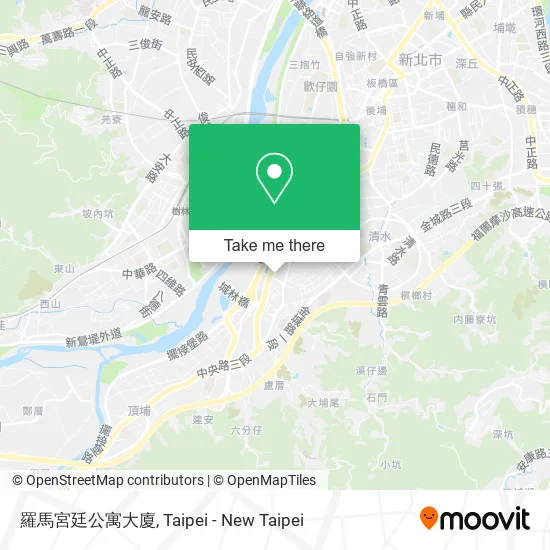羅馬宮廷公寓大廈 map