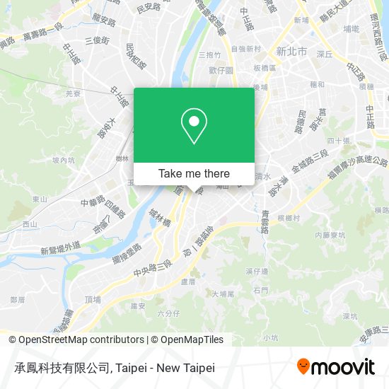 承鳳科技有限公司 map