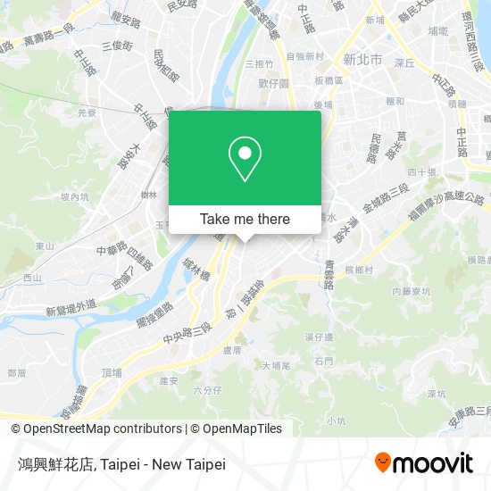 鴻興鮮花店 map