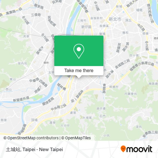 土城站 map