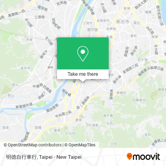 明德自行車行地圖
