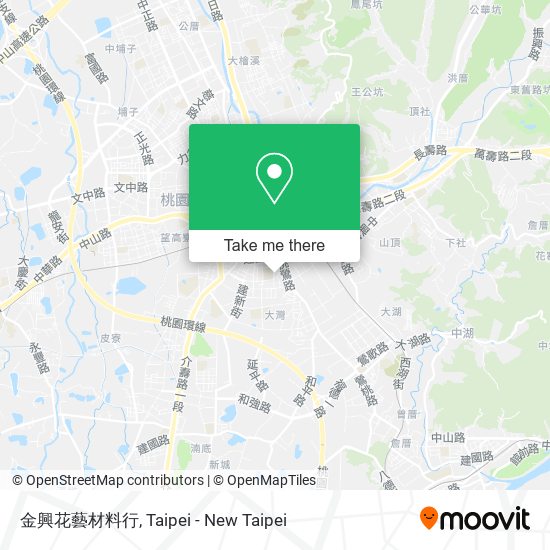 金興花藝材料行 map