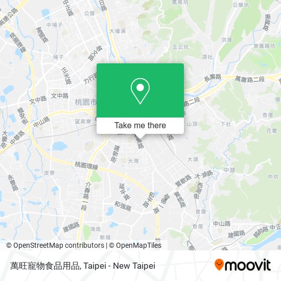 萬旺寵物食品用品 map