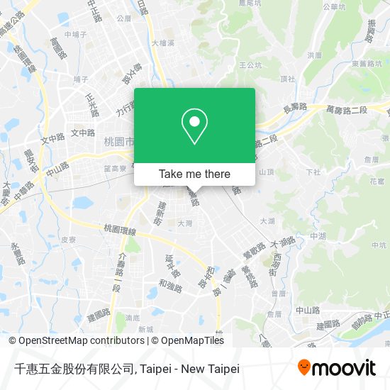 千惠五金股份有限公司 map