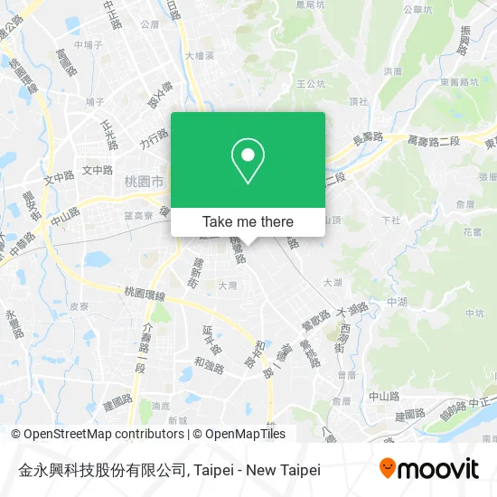 金永興科技股份有限公司地圖