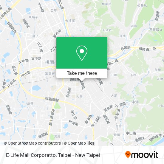 E-Life Mall Corporatto map