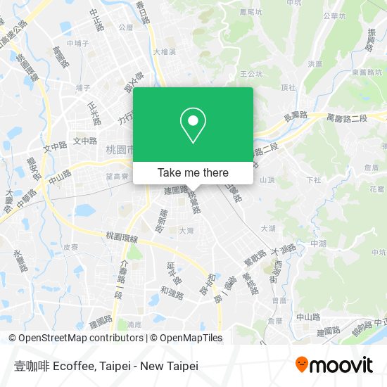 壹咖啡 Ecoffee map