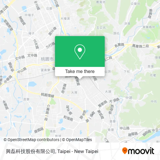 興磊科技股份有限公司地圖