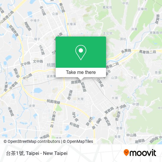 台茶1號 map