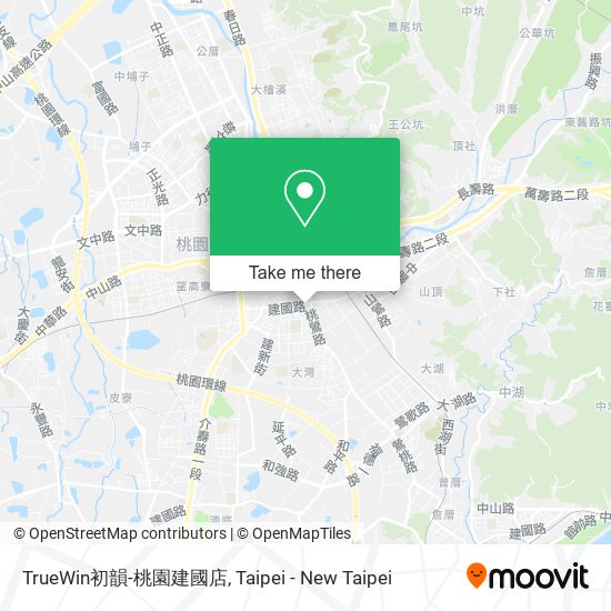 TrueWin初韻-桃園建國店 map