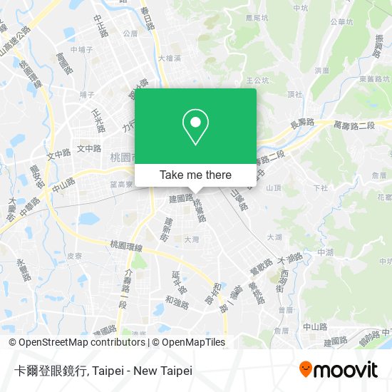 卡爾登眼鏡行地圖