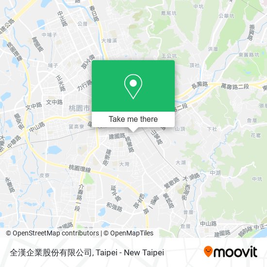 全漢企業股份有限公司 map