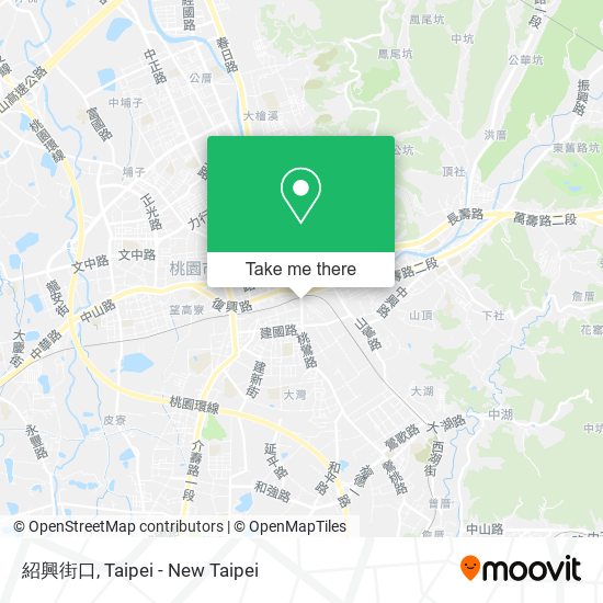 紹興街口 map