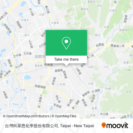 台灣科萊恩化學股份有限公司 map