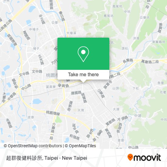 超群復健科診所 map