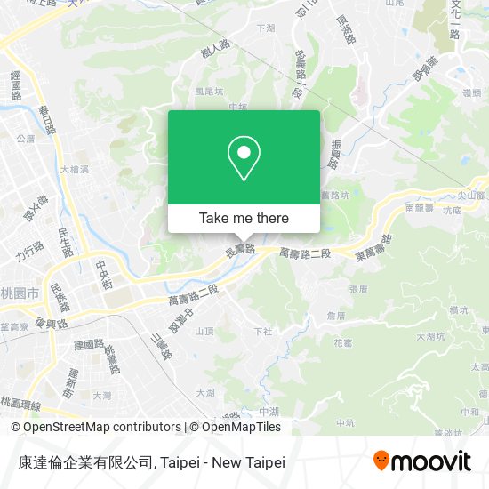 康達倫企業有限公司 map