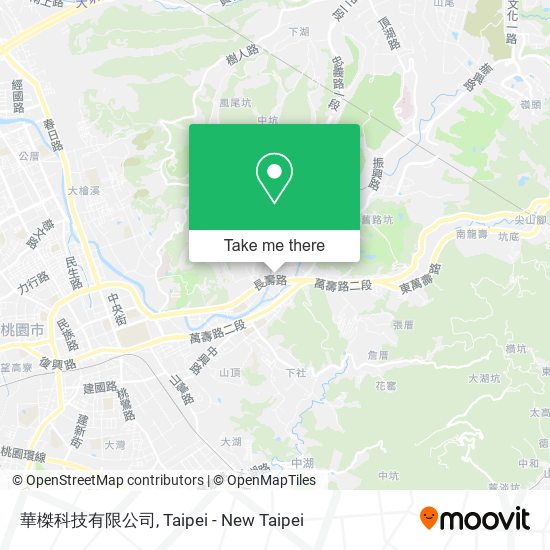 華榤科技有限公司 map