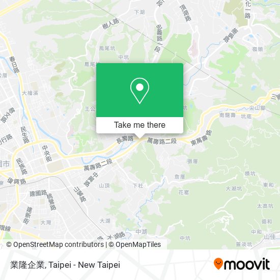 業隆企業 map