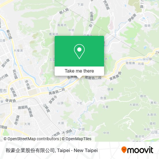 鞍豪企業股份有限公司 map