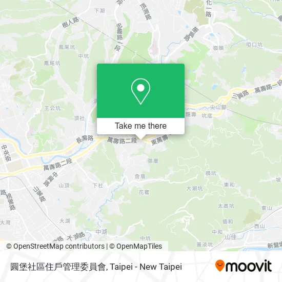 圓堡社區住戶管理委員會地圖