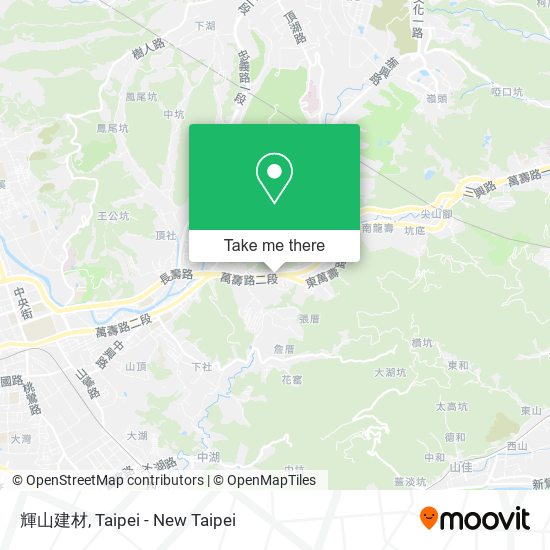 輝山建材 map