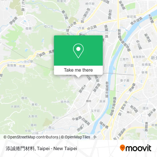添誠捲門材料地圖