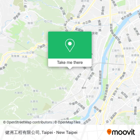 健洲工程有限公司 map