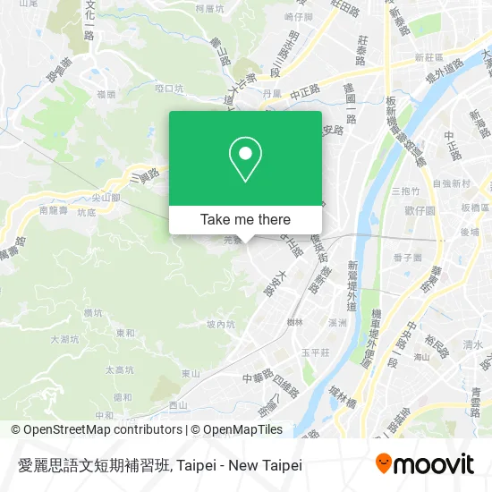 愛麗思語文短期補習班地圖