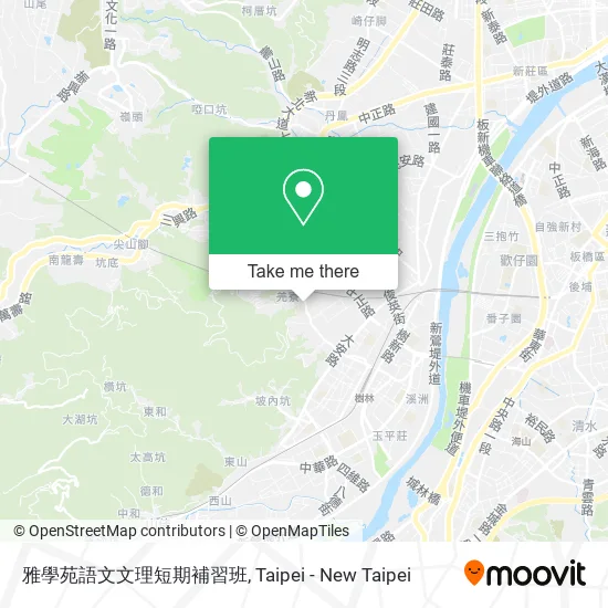雅學苑語文文理短期補習班 map