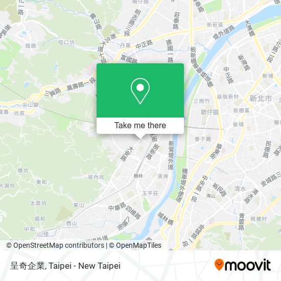 呈奇企業 map