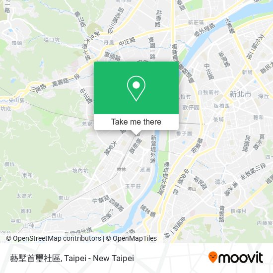 藝墅首璽社區 map