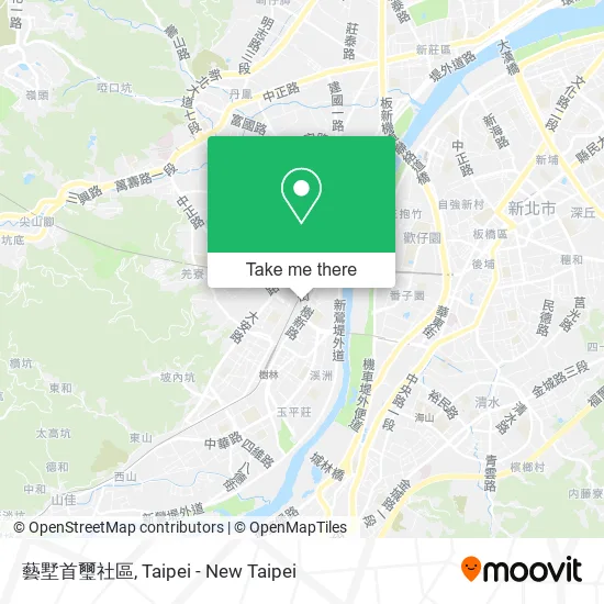 藝墅首璽社區地圖
