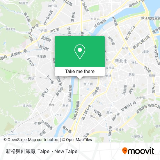 新裕興針織廠地圖