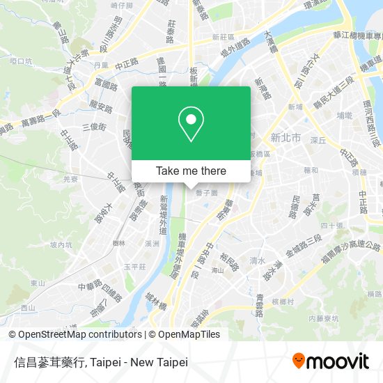 信昌蔘茸藥行 map