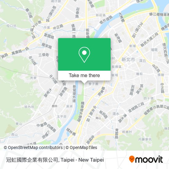 冠虹國際企業有限公司 map