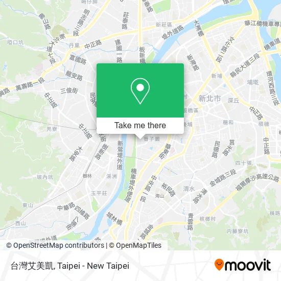 台灣艾美凱地圖