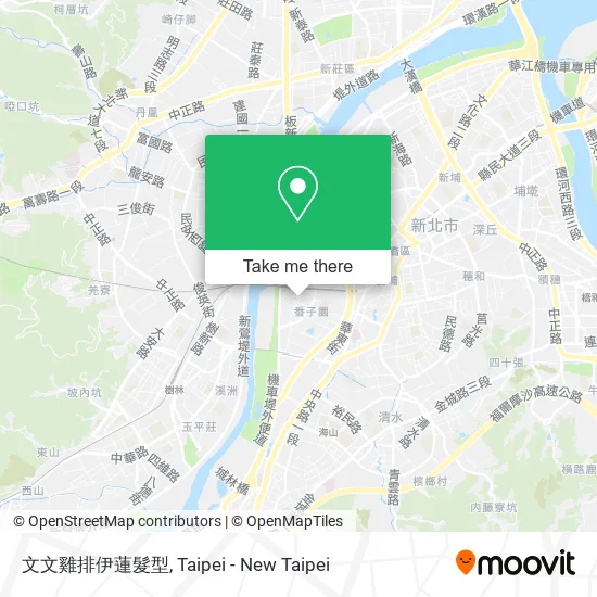 文文雞排伊蓮髮型 map