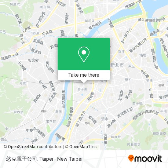 悠克電子公司 map