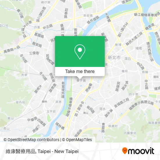 維康醫療用品 map