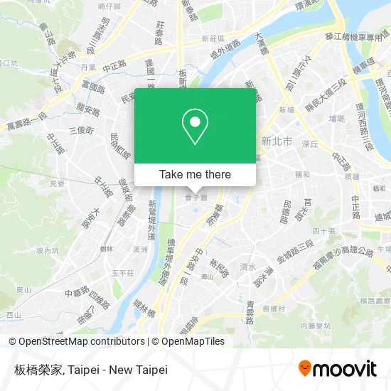 板橋榮家地圖