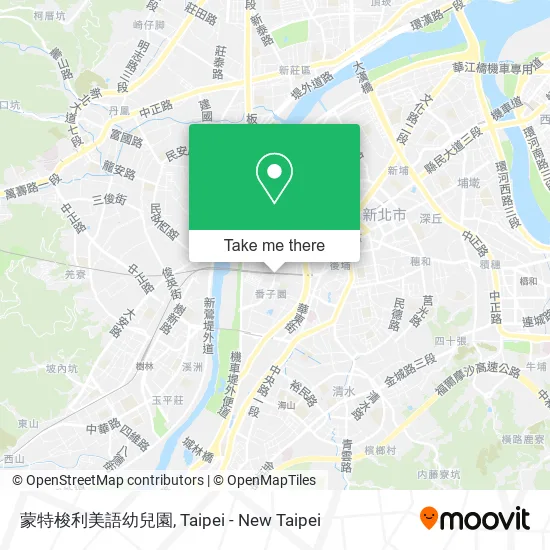 蒙特梭利美語幼兒園 map