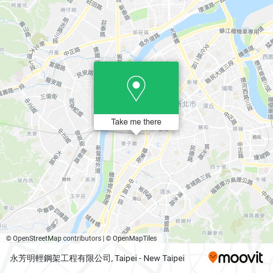 永芳明輕鋼架工程有限公司 map