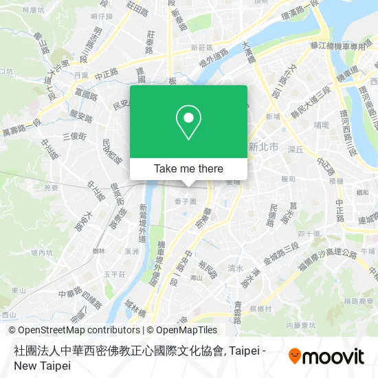 社團法人中華西密佛教正心國際文化協會 map